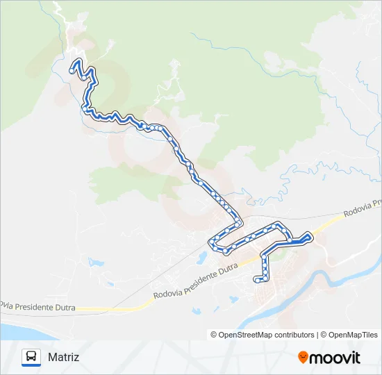 PE21 Bus Line Map