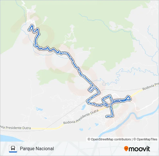 PE21 Bus Line Map