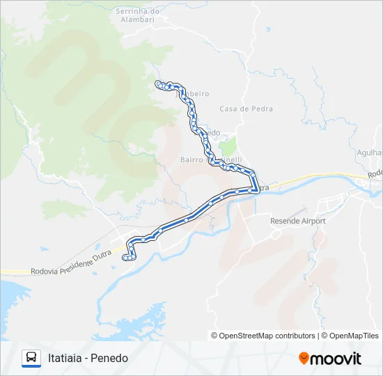 PE22 Bus Line Map