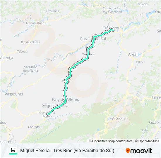 MP70 Bus Line Map