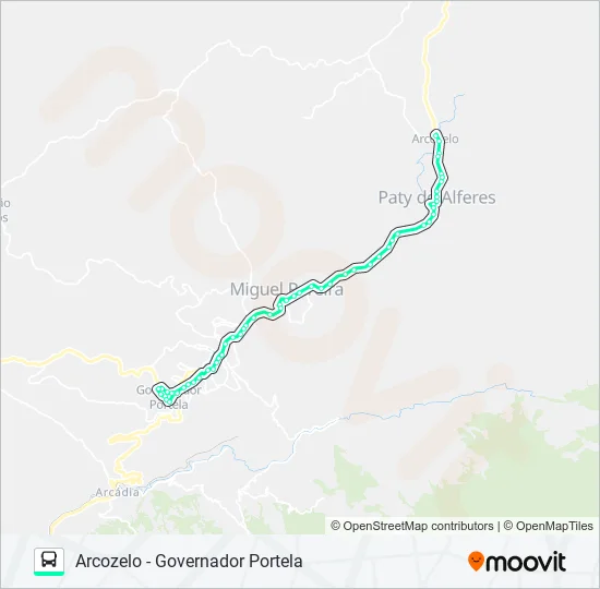 P700 Bus Line Map