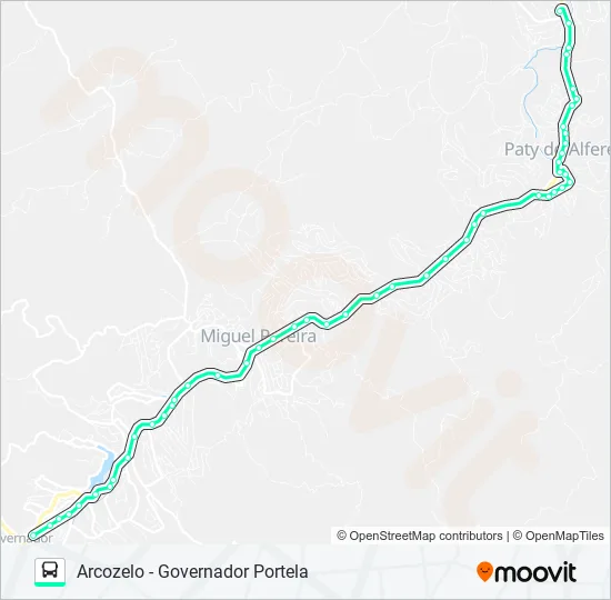 P700 Bus Line Map
