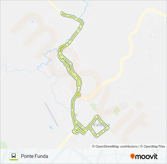 OSÓRIO Bus Line Map