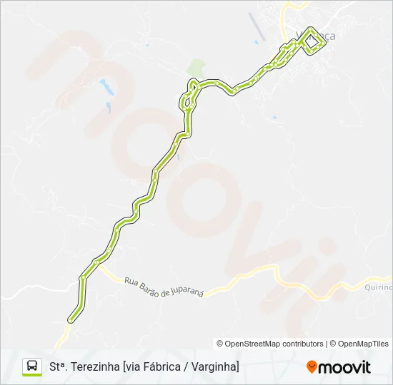 SANTA TEREZINHA Bus Line Map