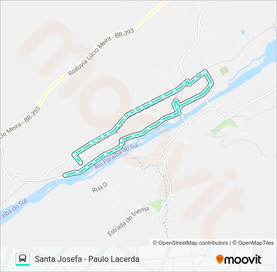 101 Bus Line Map
