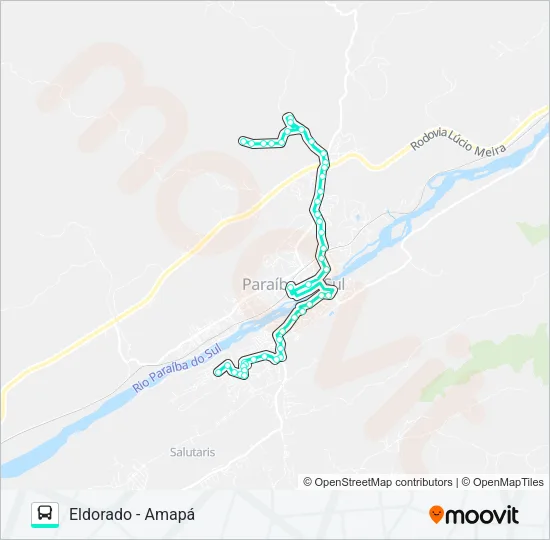 106 Bus Line Map