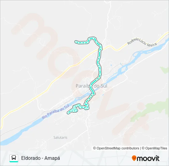 106 Bus Line Map
