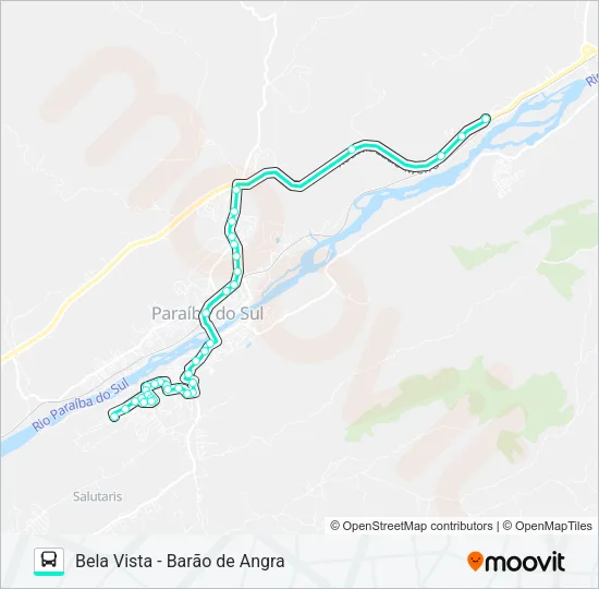 107 Bus Line Map
