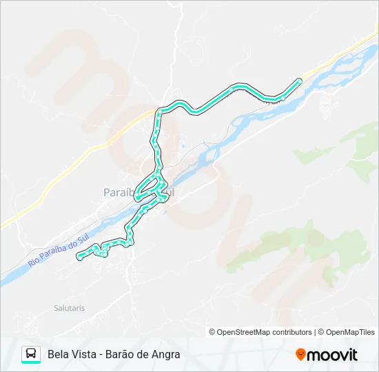 107 Bus Line Map