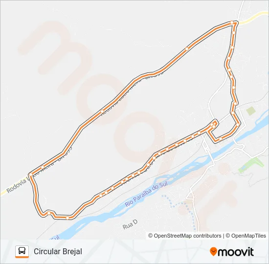 108 Bus Line Map