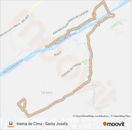 109 Bus Line Map