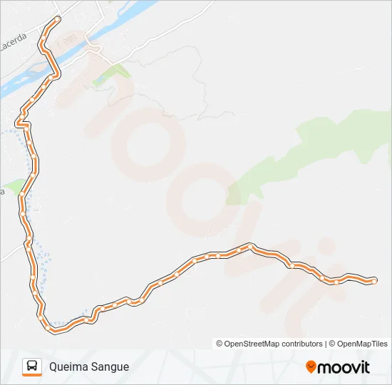 111 Bus Line Map