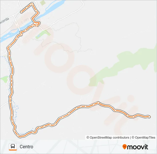 111 Bus Line Map