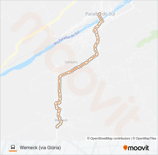113 Bus Line Map