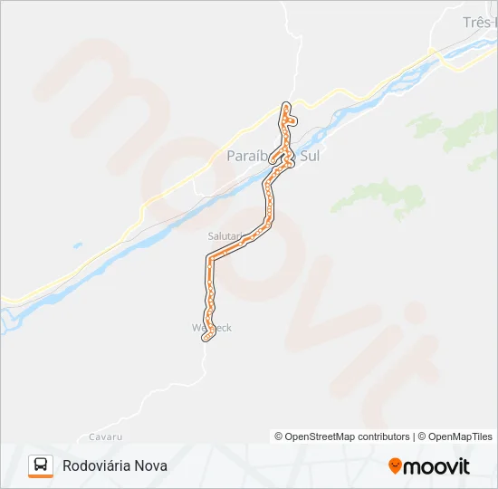 113 Bus Line Map