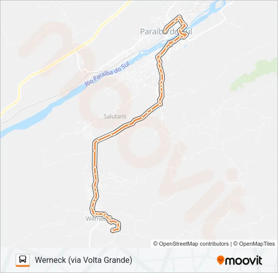 116 Bus Line Map