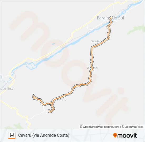 117 Bus Line Map