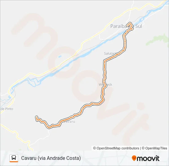 117 Bus Line Map