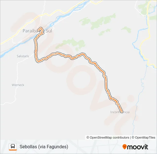118 Bus Line Map
