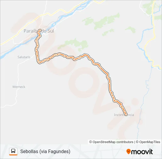 118 Bus Line Map