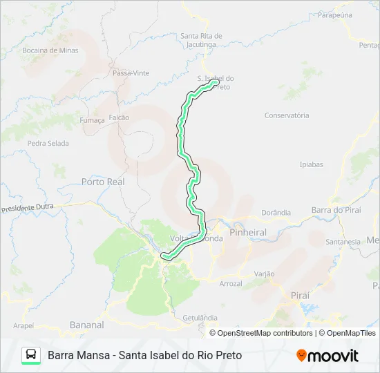 P494 Bus Line Map