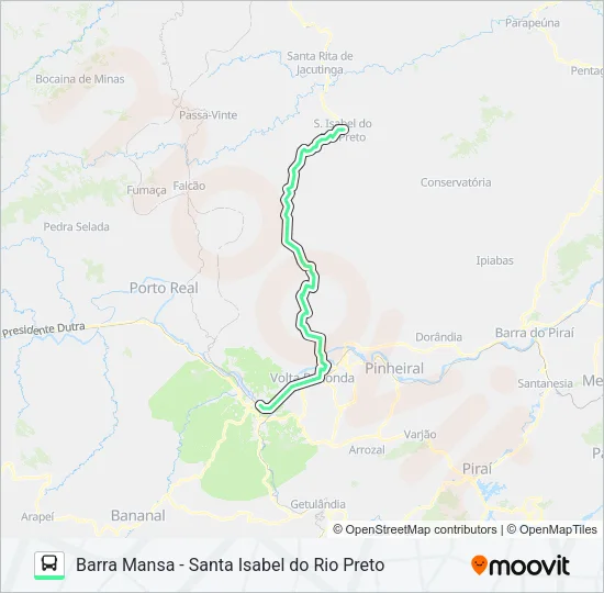P494 Bus Line Map
