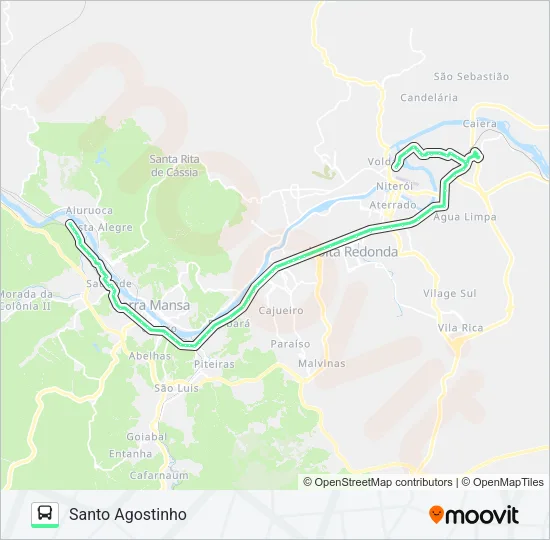 P730 Bus Line Map