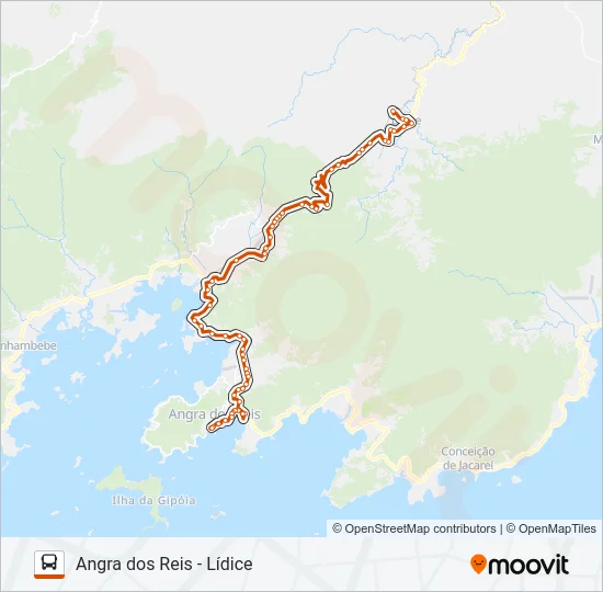 L407 Bus Line Map