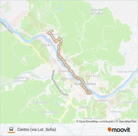 CL010 Bus Line Map