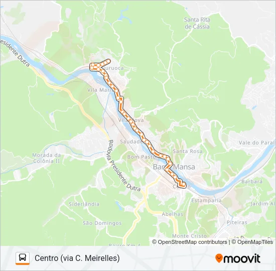CL011 Bus Line Map