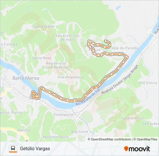 CL030 Bus Line Map