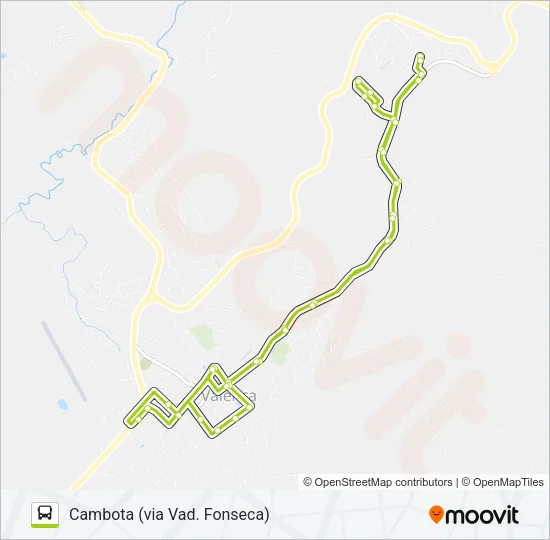 CAMBOTA Bus Line Map