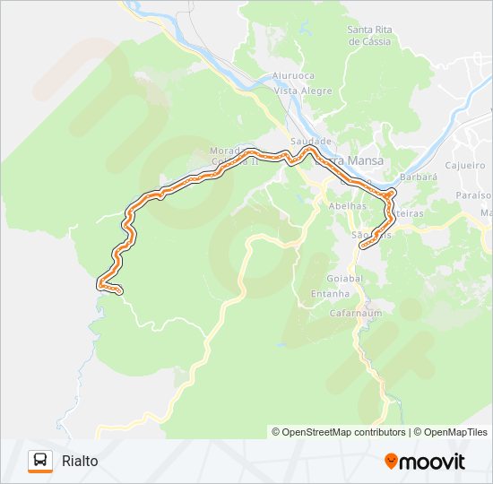 TR051-02 Bus Line Map