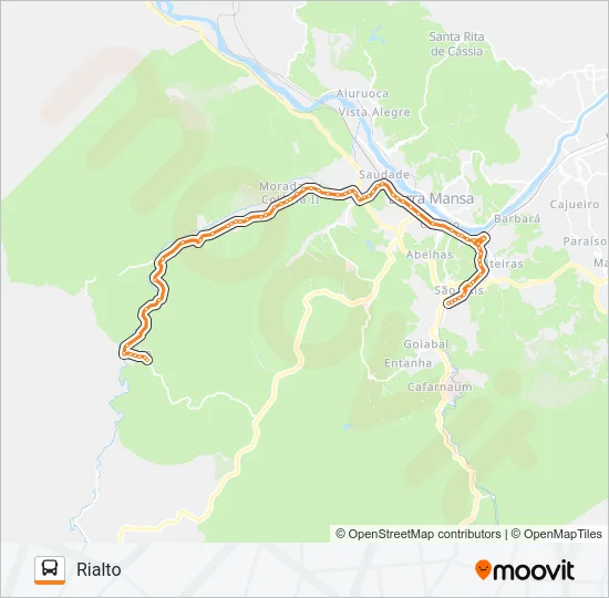 TR051-02 Bus Line Map