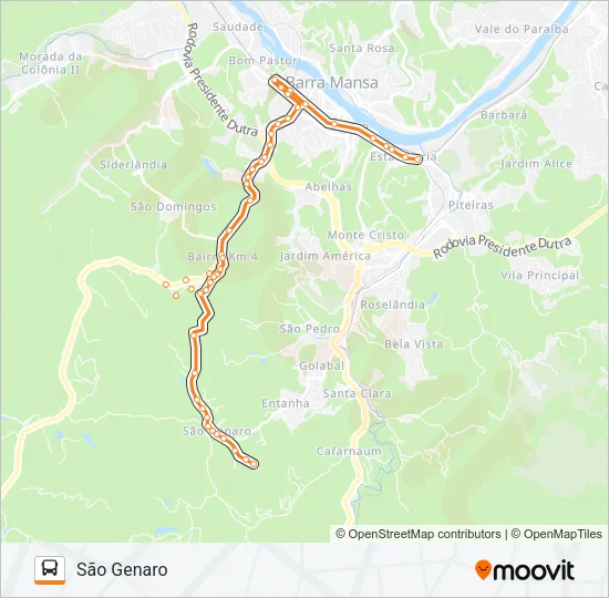 TR602-02 Bus Line Map