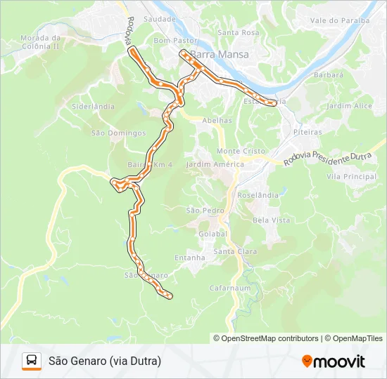 TR602-02 Bus Line Map