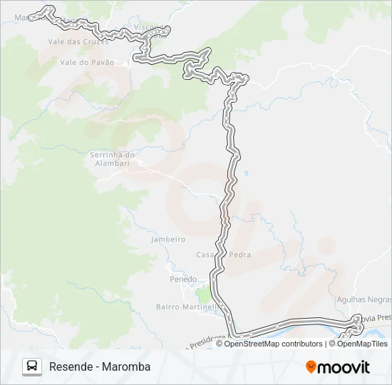 P510 Bus Line Map