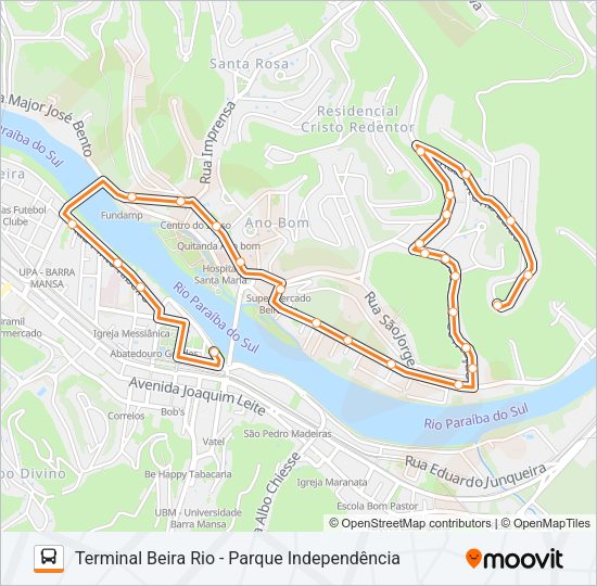 CL023 Bus Line Map