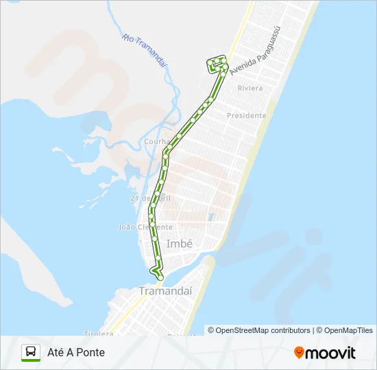 NOVA NORDESTE Bus Line Map