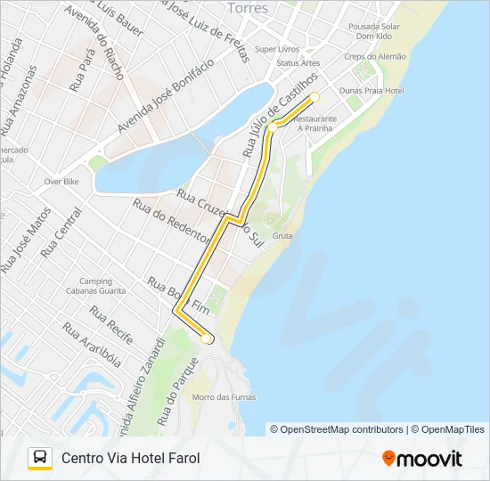 DINDINHO Bus Line Map