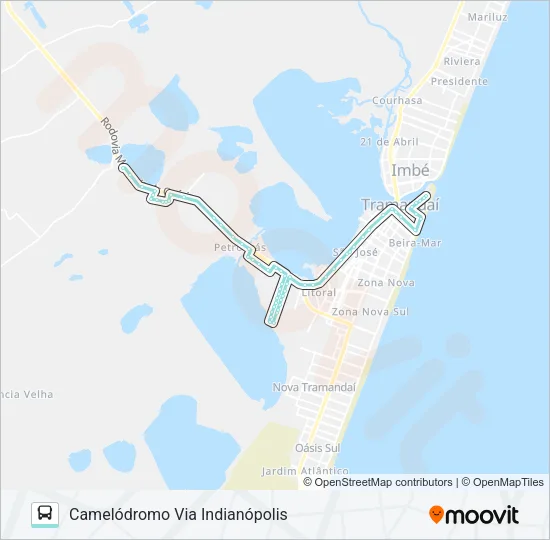 PARQUE HISTÓRICO BARRA Bus Line Map