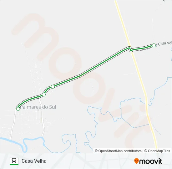 002 Bus Line Map