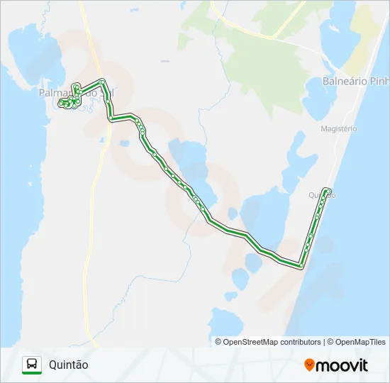 001 Bus Line Map