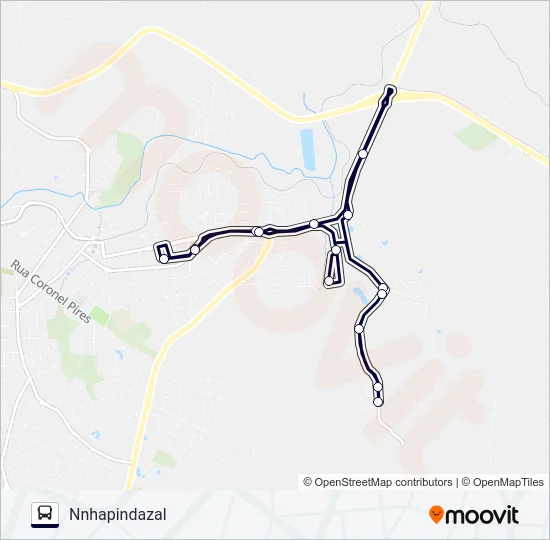 05 NNHAPINDAZAL Bus Line Map