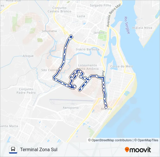 100 2 CS2 Bus Line Map
