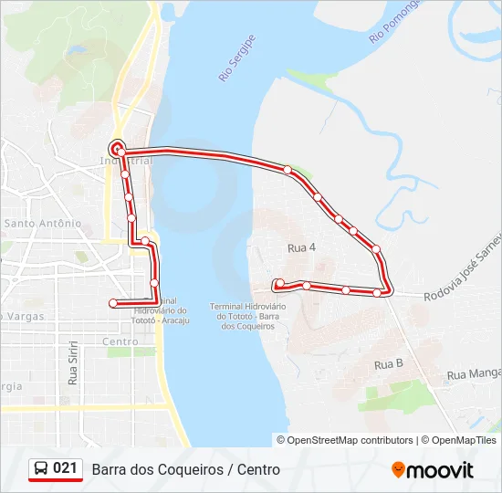 021 Bus Line Map