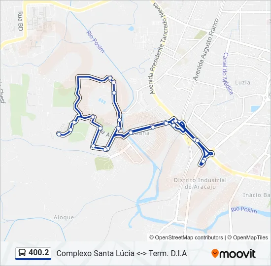 400.2 Bus Line Map