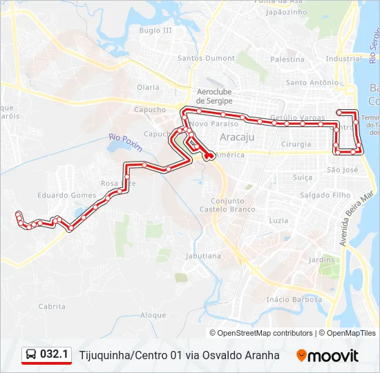 032.1 Bus Line Map