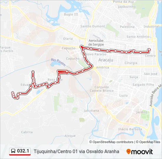 032.1 Bus Line Map