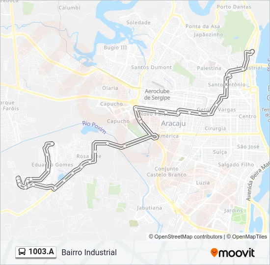 1003.A Bus Line Map